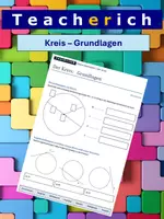 Vorschau - Arbeitsblätter - Kreis - Grundlagen (Beschriftung, Lagebeziehungen) - Deckblatt