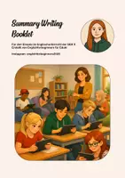 Vorschau - Arbeitsblätter - Summary Writing Booklet Oberstufe - Deckblatt