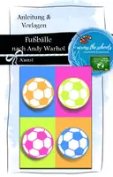 Vorschau - Mal- und Bastelvorlagen - Ein Fußball im Stil von Andy Warhol: Anleitung - Deckblatt