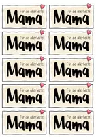Vorschau - Mal- und Bastelvorlagen - Muttertag - Liebe Worte im Marmeladenglas (Mama, Lieblingsmensch, Heldin + Oma) Geschenk - Seite 3
