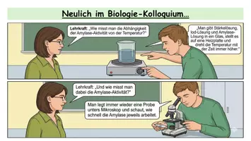 Vorschau - Arbeitsblätter - Katalase-Praktikum: Enzymaktivität bei pH-Wert, Substratkonzentration und Temperatur | ink. Versuchsplanung und Konzept - Seite 1