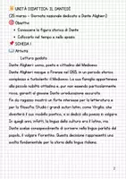 anteprima - Materiale di supporto/inclusione - 📜 UNITÀ DIDATTICA IL DANTEDÌ (attività di italiano classe quinta scuola primaria e classe prima scuola secondaria di primo grado) - Pagina 2
