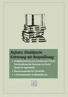 Vorschau - Arbeitsblätter - Aufsatz dialektische Erörterung Klasse 8 - Deckblatt