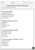 Vorschau - Arbeitsblätter - Künstliche Intelligenz Lesen und Verstehen Arbeitsblätter mit Lesetext, Fragen - Seite 3