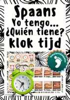Voorbeeld - Spaans - Yo tengo, ¿quién tiene? - Oefen het vertellen van de tijd met een leerspel - Voorblad