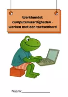 Voorbeeld - Werkbundel - aan de slag met instrumenten en toetsenbord 🎶 - Voorblad