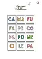 anteprima - Materiale di supporto/inclusione - 🔠TOMBOLA FONOLOGICA-infanzia primaria - Pagina 1