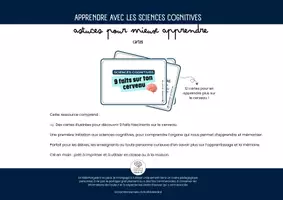 Aperçu - Cartes / Images - 9 fait sur ton cerveau - Apprendre avec les sciences cognitives - Coach ton cerveau - Page de couverture