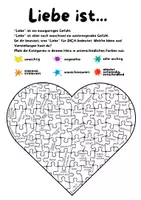 Vorschau - Arbeitsblätter - Liebe ist... (Valentinstag) … Visuelle Reflexion über zentrale Aspekte des eigenen Liebesbegriffs - Seite 2