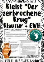 Vorschau - Klassenarbeiten - Klausur+EWH - Kleist - Der zerbrochene Krug - Deckblatt