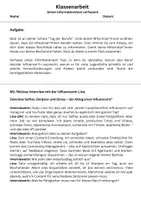 Vorschau - Klassenarbeiten - Paket: 3 Klassenarbeiten+EWH - materialgestütztes Informieren - Medien, Kl.7/8 - Seite 3