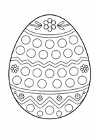 Vorschau - Mal- und Bastelvorlagen - Ostern / Frühling - Dot painting / Fingerabdruckbilder - Seite 2