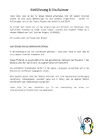Vorschau - Mal- und Bastelvorlagen - Pinguin-Krone Bastelvorlage (Freebie) - Seite 1
