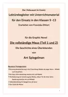 Vorschau - Arbeitsblätter - Unterrichtsmaterial zur Graphic Novel "Maus" (Spiegelman) Protagonisten (Auszug aus dem Lektürebegleiter) - Seite 1