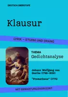 Vorschau - Arbeitsblätter - Materialpaket Deutsch Oberstufe – Lyrik im Sturm und Drang: 4 Klausuren mit Erwartungshorizonten - Seite 1
