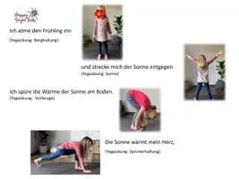 Vorschau - Lehrpläne/Lehrermaterial - Happy Yoga Kids: Bewegungseinheit Der FRÜHLINGS-"Sonnen-Gruß" - Seite 2