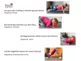 Vorschau - Lehrpläne/Lehrermaterial - Happy Yoga Kids: Bewegungseinheit Der FRÜHLINGS-"Sonnen-Gruß" - Seite 3