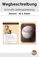Vorschau - Spiele - Mit einer Wegbeschreibung zu Schnuffis Lieblingsspielzeug - Deckblatt