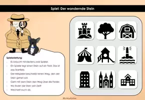 Vorschau - Spiele - Der Weg des Steins - spielerisch Wegbeschreibungen trainieren - Seite 3