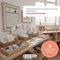 Vista previa - Unidades / Secuencias / Situaciones de Aprendizaje - Matemáticas Manipulativas primaria - Gran Atelier LOMLOE - página 1