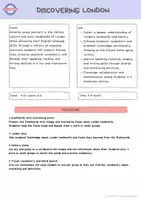 Vista previa - Juegos / Gamificación - London Activity Pack Project.Board Game,Flashcards,roleplay - página 1