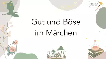 Vorschau - Arbeitsblätter - Gut und Böse im Märchen - Deckblatt