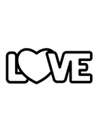 Vorschau - Mal- und Bastelvorlagen - Ausmalbilder Valentinstag - Deckblatt