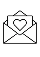 Vorschau - Mal- und Bastelvorlagen - Ausmalbilder Valentinstag - Seite 3