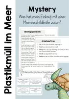 Vorschau - Stundenentwürfe - Plastikmüll im Meer: Materialpaket - Seite 1