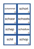 Voorbeeld - propjesdictee sch schr - Pagina 2