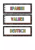 Vista previa - Hojas de trabajo - Labels for Subjects - página 3