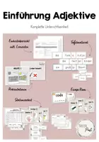 Vorschau - Stundenentwürfe - Materialpaket - Einführung Wortarten "Im Land der Wortarten" - Seite 1