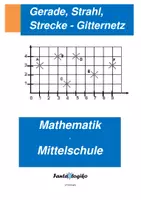 Vorschau - Unterrichtsreihen - Gerade, Strahl, Strecke - Gitternetz - Deckblatt