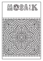 Vorschau - Arbeitsblätter - Mosaik-Malvorlagen - Seite 2