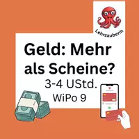 Vorschau - Stundenentwürfe - Geld & Zahlungsmittel | WiPo 9/10 - Deckblatt