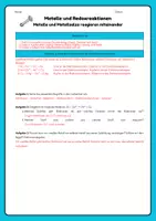 Vorschau - Arbeitsblätter - Metalle und Metallsalze reagieren miteinander - Seite 3