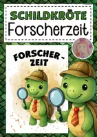 Vorschau - Mal- und Bastelvorlagen - Schilkrötenklasse Forscherzeit - Deckblatt