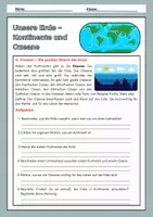 Vorschau - Arbeitsblätter - Kontinente unserer Erde – Unterrichtsreihe mit Infotexten, Aufgaben & Lösungen (Erdkunde Sek I) - Seite 3