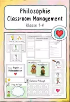 Vorschau - Arbeitsblätter - Classroom Management Philosophie/Ethik // Kl. 1-4 - Deckblatt