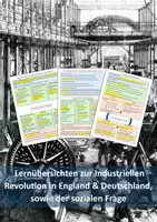 Vorschau - Präsentationen/Tafelbilder - Lernübersichten/Merkzettel: Industrielle Revolution & Soziale Frage - Deckblatt