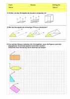 Vorschau - Stationenlernen - Geometrie - Vorbereitung auf den Abschluss - Übungsaufgaben - Seite 1