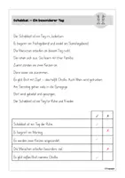 Vorschau - Arbeitsblätter - Schabbat Lesehäppchen - Lesetext mit Aufgaben - Seite 2