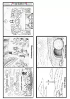 Vorschau - Arbeitsblätter - Ostern / Karwoche – Jesus: Palmsonntag bis Ostersonntag (Leporello) | Religion 1/2 | Faltbuch - Seite 2
