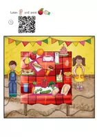 Vorschau - Arbeitsblätter - Einführung / Übung - Food / Lunch Time - Distanzunterricht / QR Codes - 3./4. Klasse - Seite 2