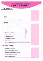 Vorschau - Merkblätter - Checkliste/Bewertungsbogen/Leitfaden Charakterisierung, Lektüre - Seite 3