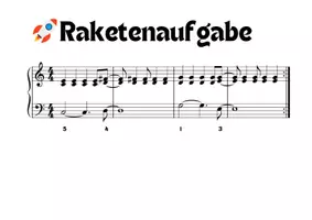 Vorschau - Arbeitsblätter - Musikpraxis Mini-Keyboards "viva la vida" (Differenzierung) - Seite 3