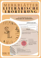 Vorschau - Poster - Merkblätter/Regelblätter literarische Erörterung - Deckblatt