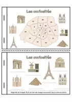 Vorschau - Arbeitsblätter - Arbeitsheft Paris - on visite Paris - Deckblatt