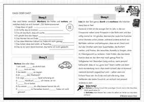 Vorschau - Arbeitsblätter - Grammatikexkurs- Einüben und Wiederholung (interaktiv) - Seite 2