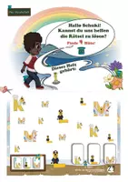 Vorschau - Arbeitsblätter - Vorschulheft ab 5 Jahren – 40 Seiten Schulvorbereitung | Zahlen, Buchstaben, Wahrnehmung | ohne Lesen - Seite 3